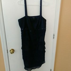 Midnight blue dress